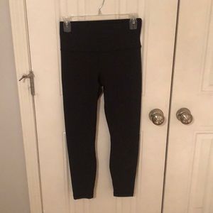 Black athletic leggings